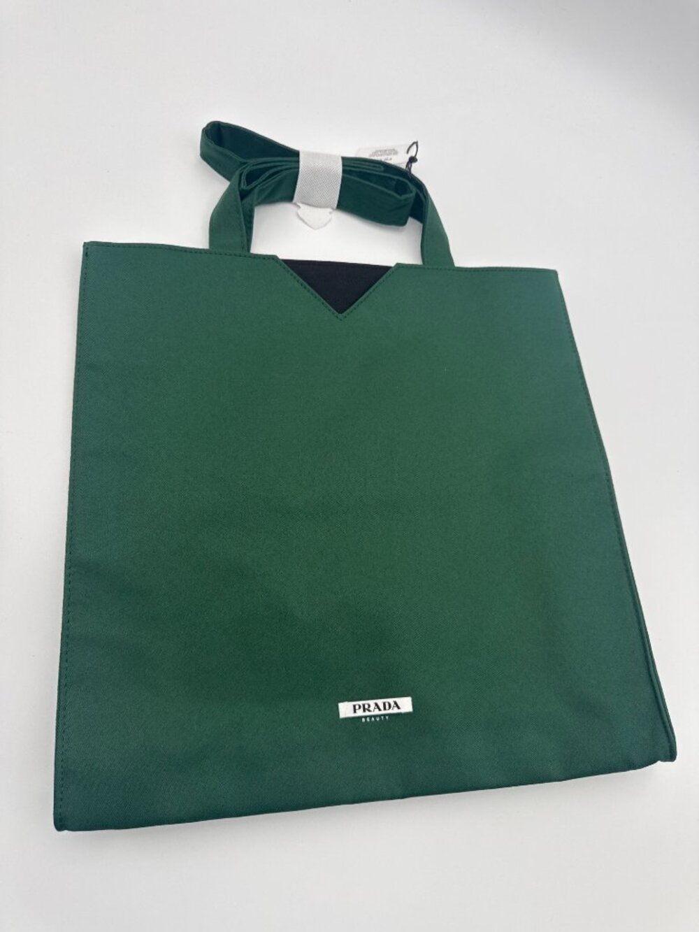 Prada Green Tote Bag Made With 100% Recycled Plastic - Durable & Eco-Friendly
